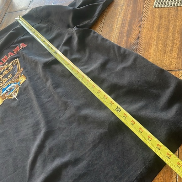 Tommy Bahama Men’s 100% Silk Cigars & Cars Embroidered Shirt Black Size XL - Picture 13 of 16